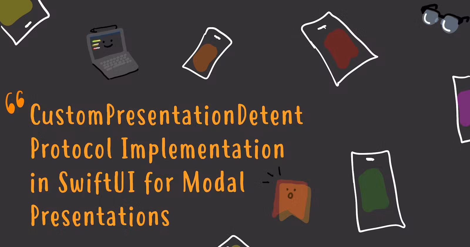CustomPresentationDetent Protocol Implementation in SwiftUI for Modal Presentations